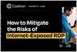 The Risks of RDP and How to Mitigate The